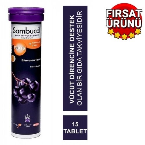 Sambucol Plus Efervesan 15 Tablet - 5