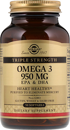 Solgar Omega-3 950 mg 50 Kapsül - 1