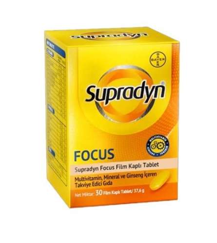 Supradyn Focus 30 Tablet - 1
