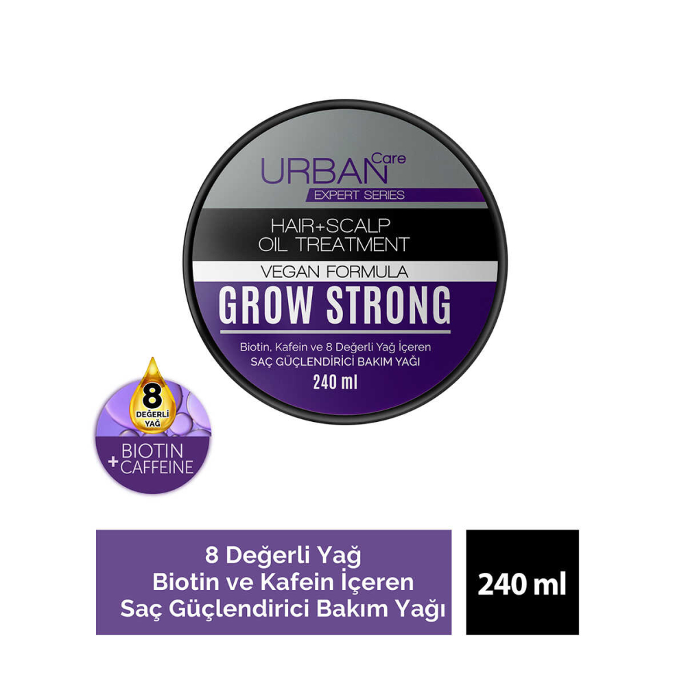 Urban Care Grow Strong Saç Güçlendirici Bakım Yağı 240 ml - 1