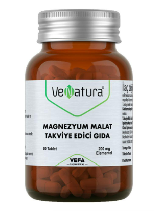 Venatura Magnezyum Malat 60 Tablet - 1