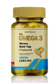 Viapecia Pro-Qq Omega Koenzim Q10 Balık Yağı 60 Softgel - 1