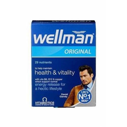 Vitabiotics Wellman Original 30 Kapsül - 1