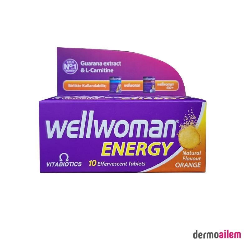 Vitabiotics Wellwoman Energy 10 Efervesan Tablet - 1