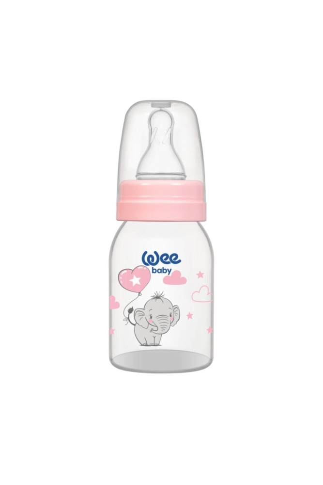 Wee Baby 139 Cam Biberon Isıya Dayanıklı 120 ml - Pembe - 1