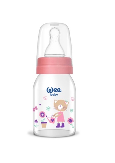 Wee Baby 877 Cam Biberon 125 ml Pembe - 1