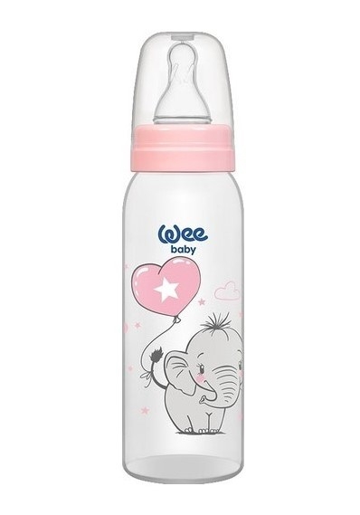 Wee Baby PP Biberon 250 ml 852 Pembe - 1