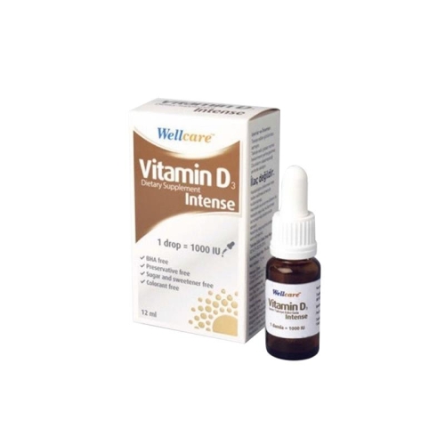 Wellcare Vitamin D3 Intense 1000 IU 12 ml - 1