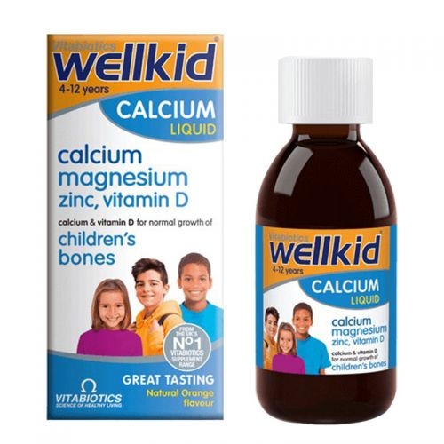 Wellkid Calcium Liquid Şurup 150 ml - 1