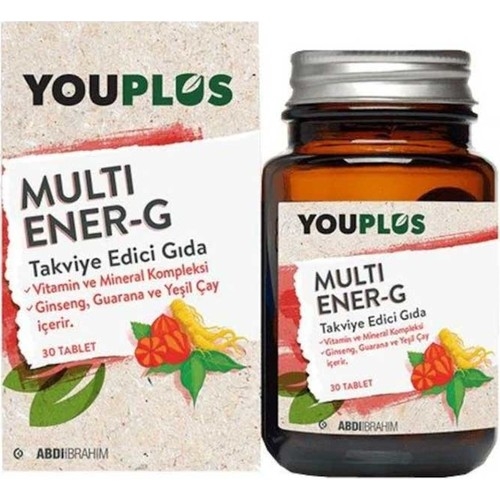 Youplus Energy 12 Vitamin 8 Mineral Ginseng 30 Tablet - 2